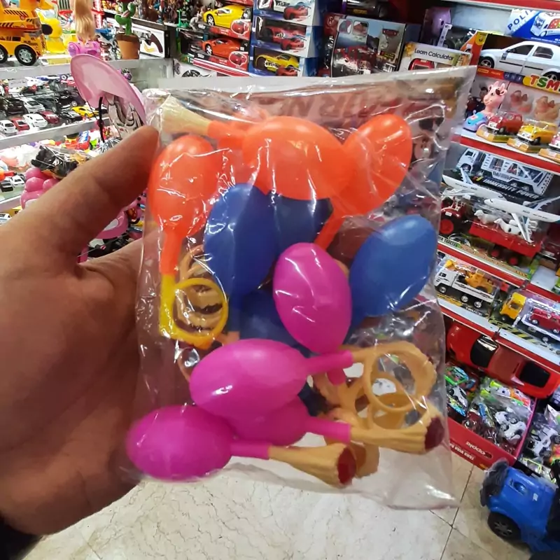 اسباب بازی انگشتر آبپاش  بسته 10 عددی