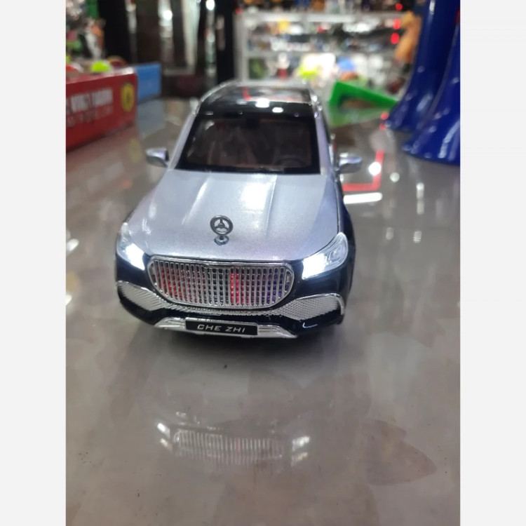 ماکت فلزی بنز میباخ 6 در بازشو موزیکال چراغ دار و بوق دار ( Mercedes Benz Maybach GLS 600 )