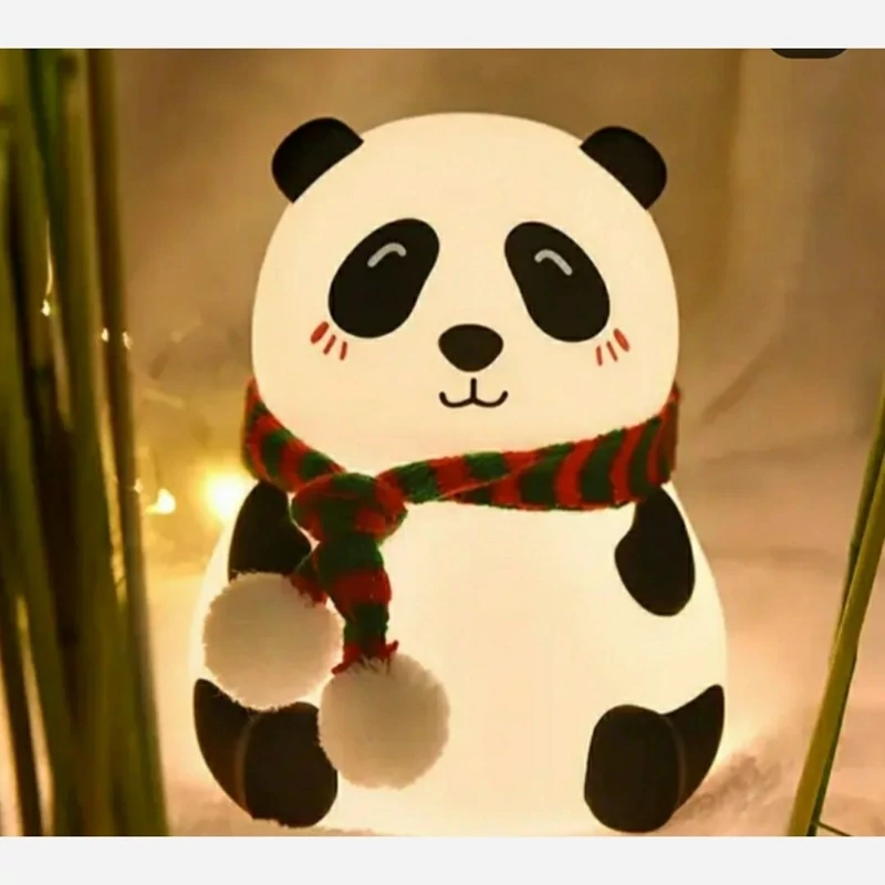 چراغ خواب سیلیکونی طرح خرس پاندا