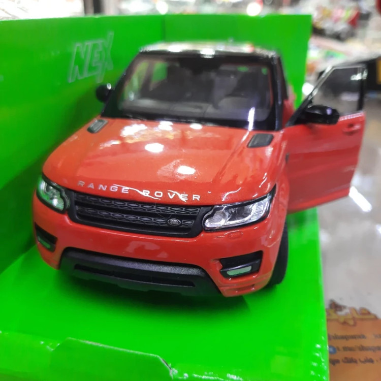 ماکت فلزی رنجرور (Range Rover Sport)سه در بازشو ،برند ویلی تک جعبه فرمان پذیر