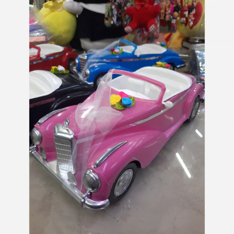 اسباب بازی ماشین بنز 300 گل زده عروس