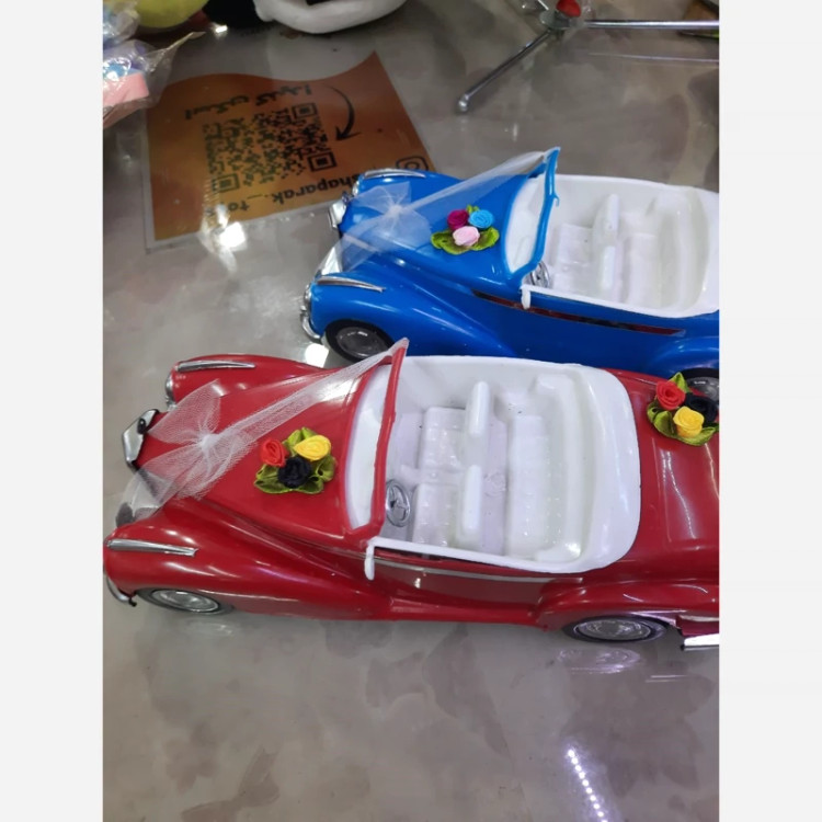 اسباب بازی ماشین بنز 300 گل زده عروس