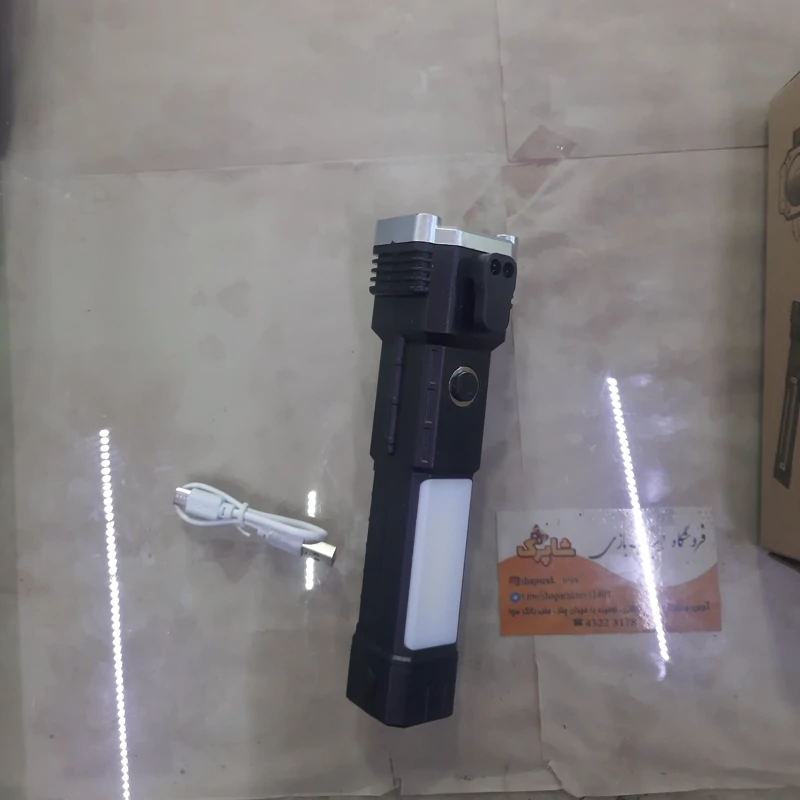 چراغ قوه دستی شارژی  مدل Led t0rch