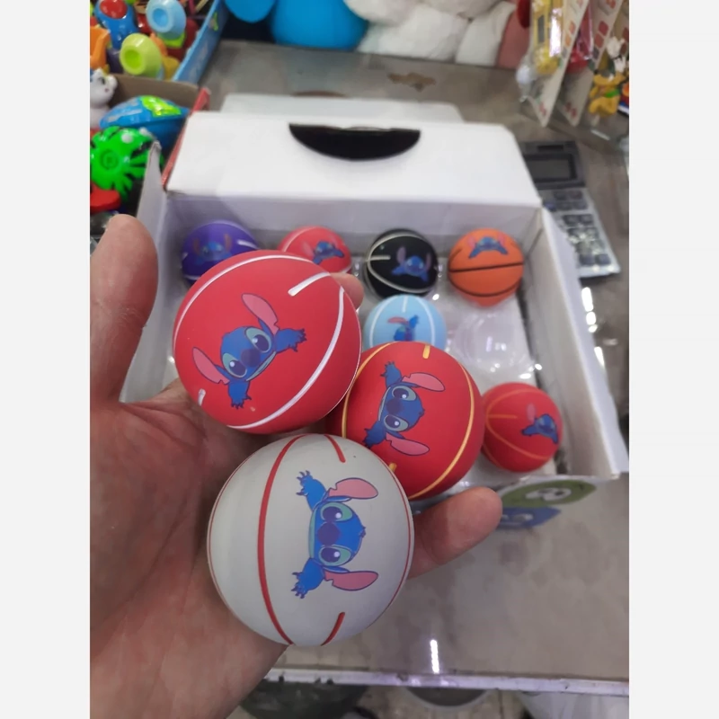 توپ لاستیکی( سیلیکونی ) رنگی کوچک انعطاف پذیر وارداتی