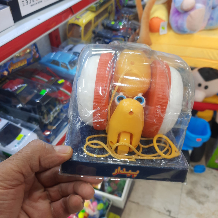 اسباب بازی حلزون نخ کش