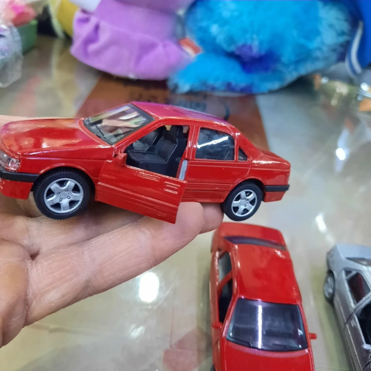 ماکت فلزی پژو 405 دو در بازشو عقب کش