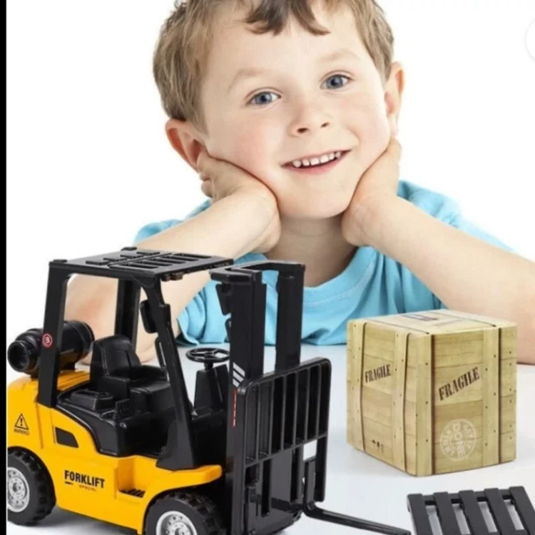 ماکت فلزی لیفتراک برند KDW تک جعبه