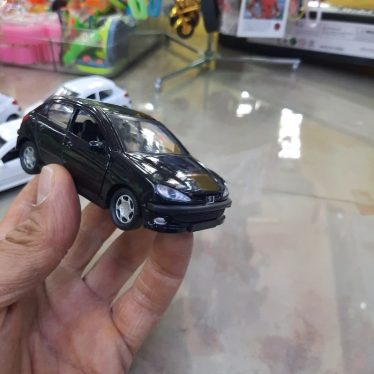 ماکت فلزی 206 ساده عقب کش طاها