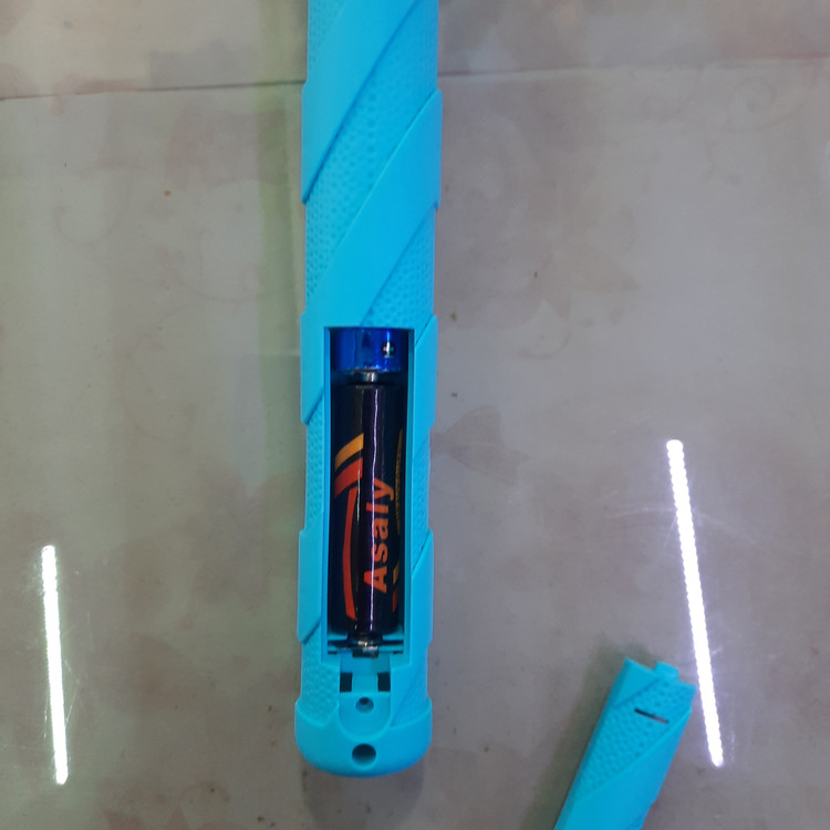 عصای کرومی موزیکال چراغدار